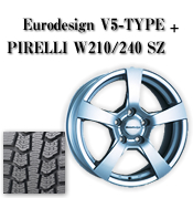 S DESIGN MONO10VISION Eu(エスデザイン)+PIRELLI ICE STORM CUBE
